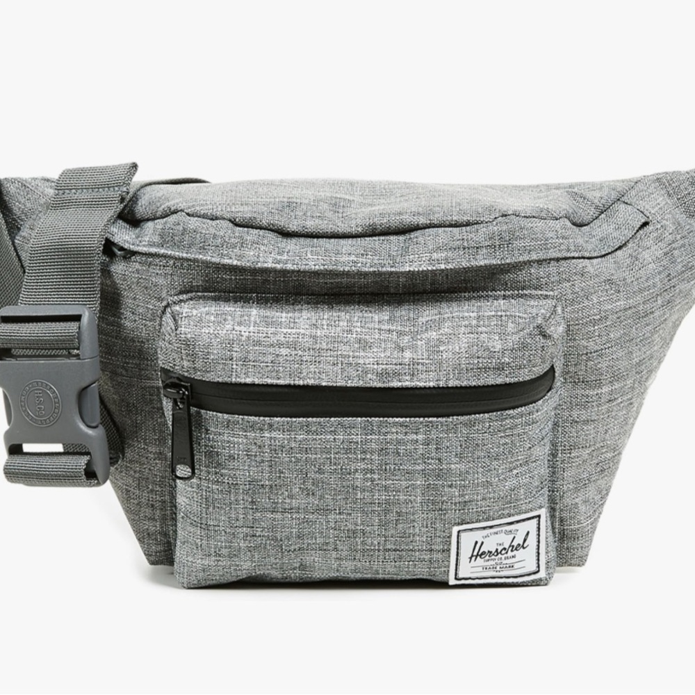 Herschel Supply Company Heathered Gray Belt Bag NWOT